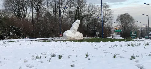 Pénis de neige au Mans : on a retrouvé l'un des "artistes" !