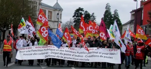 Fonctionnaires : on s'est mobilisé en Loir-et-Cher