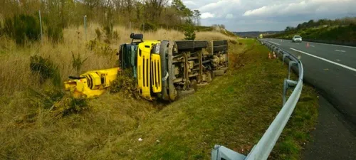 A85 : la grue se couche
