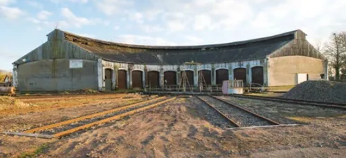 La rotonde ferroviaire de Montabon, jugée "emblématique"