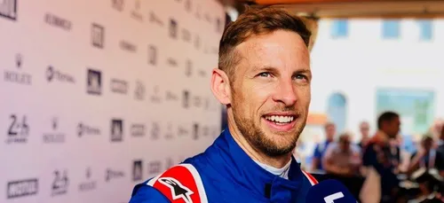 24 Heures : Jenson Button, star sur le pesage