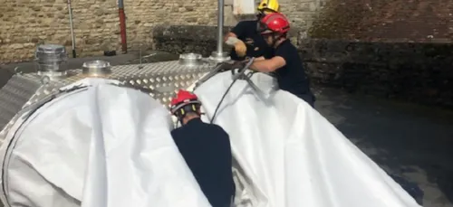 La sécurité civile de Nogent-le-Rotrou mobilisée pour les inondations