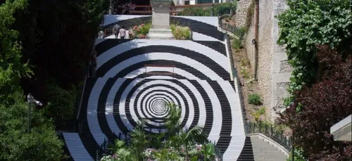 A Blois, l'escalier magique Denis-Papin