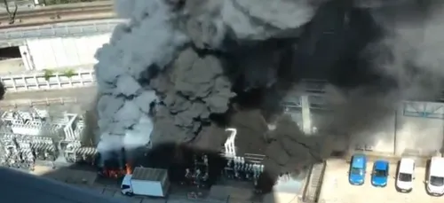 Incendie près de la gare Montparnasse