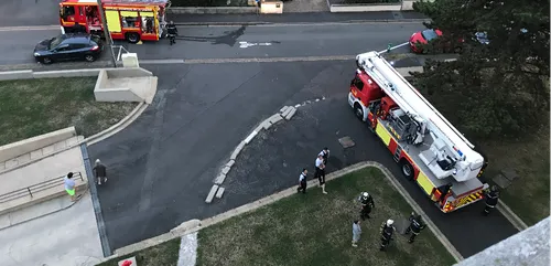 Le Mans : un feu de cuisine rue de Sargé