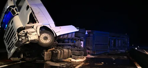 L’A85, rouverte après un accident de poids-lourd