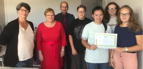 Azé : reconnaissance écolo pour le collège Paul-Emile-Victor