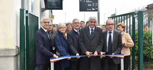 Travaux en gare de Verneuil-sur-Avre : Hervé Morin pour l’inauguration