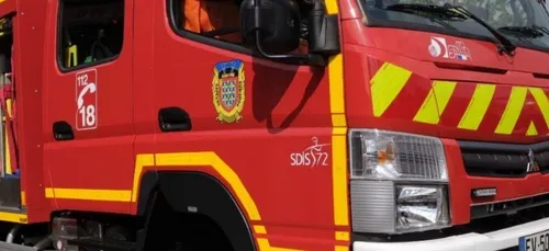 Feu de bâtiment agricole à Lamnay