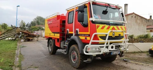 Inondations dans l’Aude : les sapeurs-sauveteurs de...