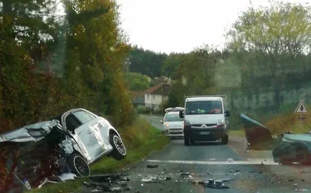 Violente collision à La Suze-sur-Sarthe