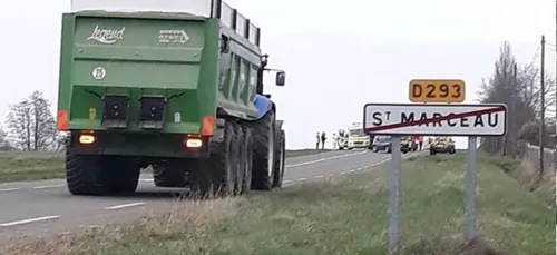 Collision mortelle à Saint-Marceau