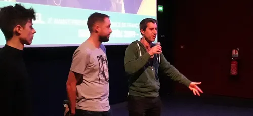 François Ruffin présente son film sur les gilets jaunes au Mans