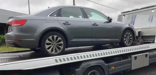 Près du Mans, à plus de 155 km/h sur la D326