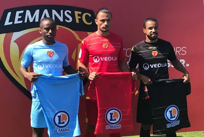 Le Mans FC présente ses nouveaux maillots