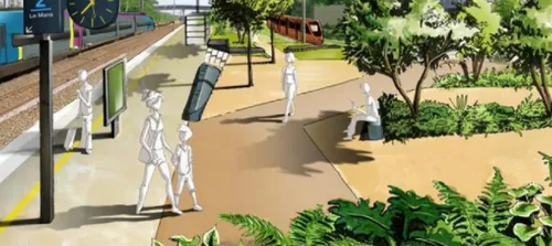 Halte SNCF à l’hôpital du Mans : c’est en bonne voie