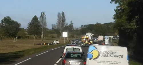Trois blessés sur la D23 à Roëzé-sur-Sarthe