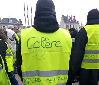 Retour sur les ronds-points pour les "gilets jaunes" sarthois