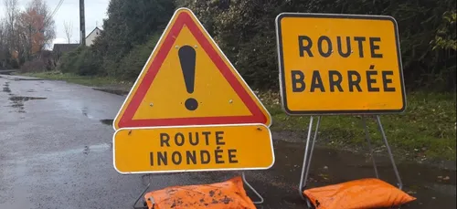 Routes inondées en Sarthe : le point à 17h