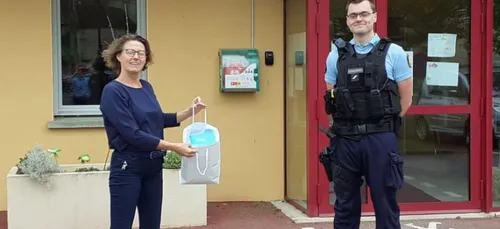 Dans l'Orne, les gendarmes saisissent des masques et des gants...