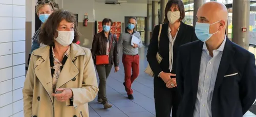 A Vineuil, le retour des collégiens en classe