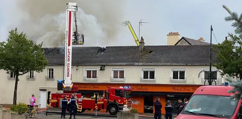 A Changé, la boucherie de Mickaël Doire en proie aux flammes [VIDEO]