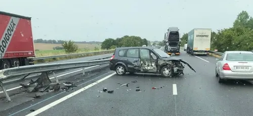 Près du Mans : choc poids-lourd contre voiture sur l'A11