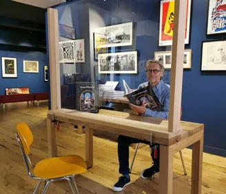 Première dédicace à la librairie Bulle au Mans depuis le déconfinement