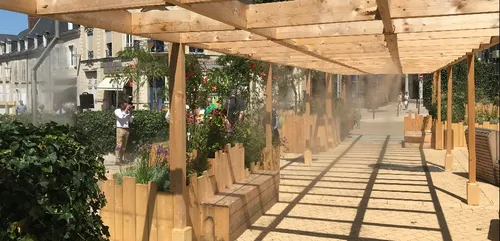 [VIDEO] Au Mans, le jardin éphémère s’installe finalement square...
