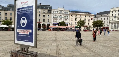 Sarthe : la préfecture allège les règles du port du masque