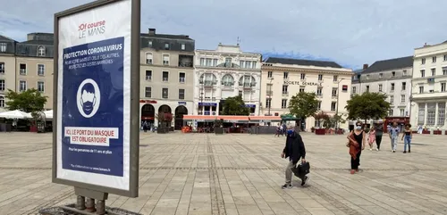 Le Mans : port du masque obligatoire dans le secteur Université-Ribay