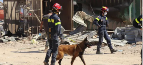 De retour du Liban, la Sécurité civile de Nogent-le-Rotrou fait son...