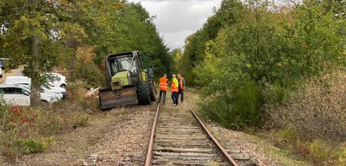 En Sarthe, d’anciennes lignes ferroviaires transformées en voies...