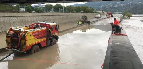 La Sécurité civile de Nogent-le-Rotrou dans les Alpes-Maritimes