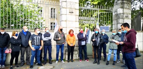 Blois : les policiers mobilisés contre les violences à leur encontre