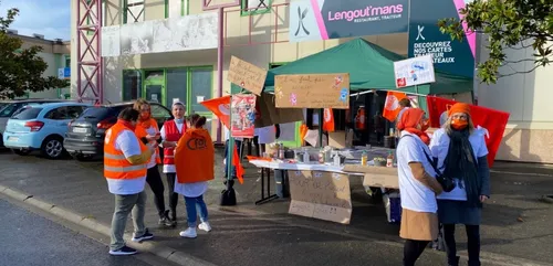 Le Mans : grève surprise et historique devant le siège de la...