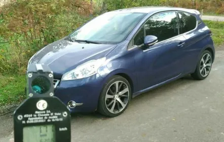 Sur une route à 80, il roulait 90km/h... au-dessus de la limite