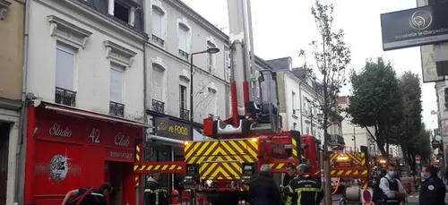 Au Mans, feu d'appartement dans la rue du Port