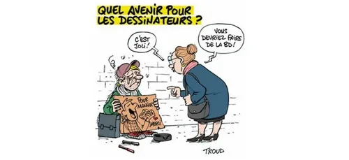 Au Mans, une expo consacrée aux dessins de Troud