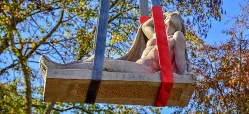 Au Mans, la statue en hommage au docteur Delagenière a déménagé