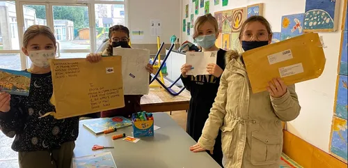 Quand les enfants sarthois écrivent à leurs voisins européens