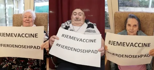 Jacqueline, Pierre et Andrée : les premiers vaccinés du Loir-et-Cher !