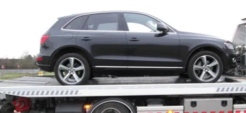 Aux portes du Mans, à près de 140 km/h sur la D20bis