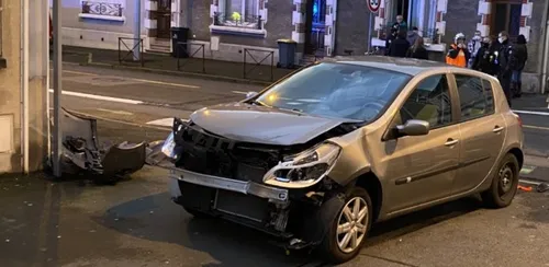 Le Mans : accident rue Voltaire