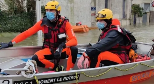 Les sapeurs-sauveteurs nogentais engagés face aux inondations
