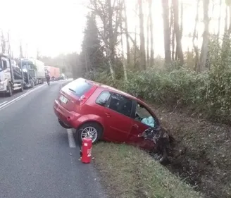 Saint-Gervais-en-Belin : cinq blessés dans une collision