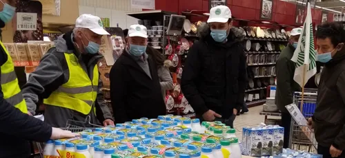 Nouvelle action des agriculteurs au Mans