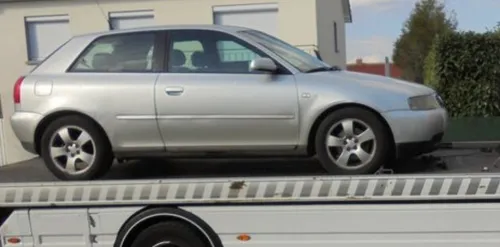A plus de 100 km/h dans la traversée de La Milesse