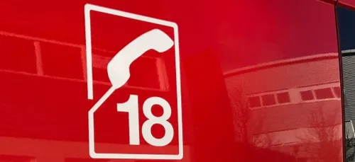 200 mètres carré brûlent suite à la chute d'une ligne électrique