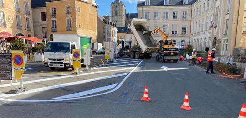 Le Mans : le stationnement disparaît place Saint-Pierre